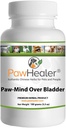 Hund urininkontinens - Paw Mind Over Bladder - Herbal Remedy för hundar med läckande blåsa - 100 gram pulver