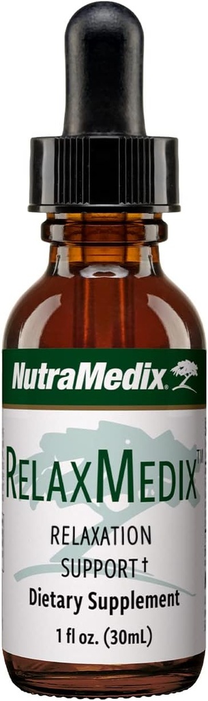 NutraMedix RelaxMedix Drops - Rest and Relaxation Support Supplement with Samento Cat's Claw and Valerian Root Extract - Tinkture for Unwinding and Immune System Support (1oz/30ml)