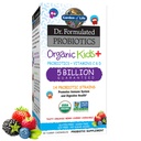 Garden of Life Kids Probiotics, Dr Formulerad Probiotika Organic Kids+ Vitamin C & D, Berry Cherry, Gluten Dairy & Soy Free Immune & Digestive Health Supplement, 30 Chewables