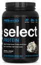 PEScience Välj Proteinpulver, Whey och Casein Blend, Clean Protein Powder för kvinnor och män, Låg Kalori, Låg Carb, Keto Friendly, Gluten Free - Cookies och Cream - 27 portioner