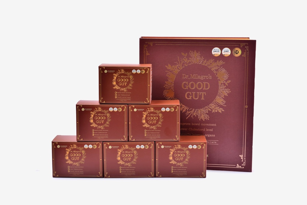 Dr Milagro's Good Gut - Repear Leaky Gut, Återställ Gut Microbiome, Förbättra tarmrörelsen, Detoxify Internal Organs, Stöd Hälsosam kolesterolnivå, Stark Metabolism, Colon Cleanse