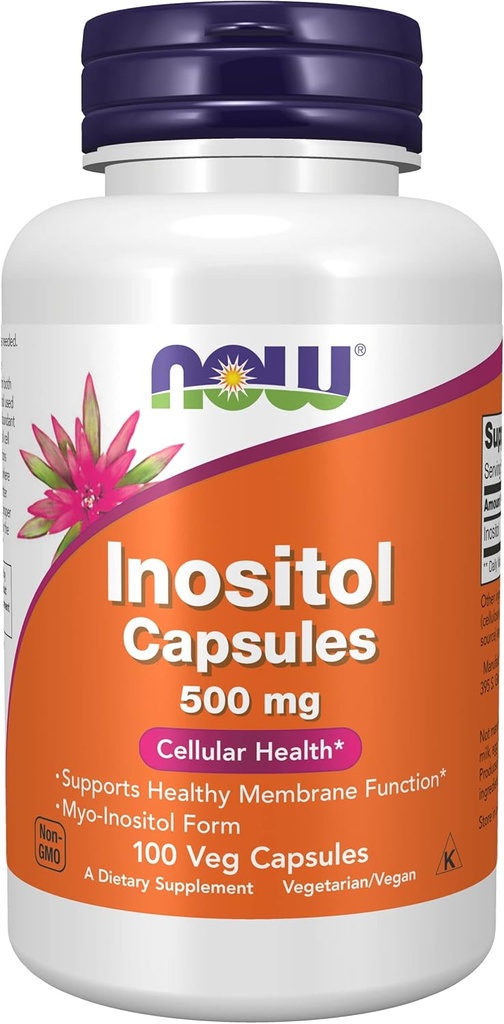 Nu livsmedel, Inositol 500mg, 100 kapslar