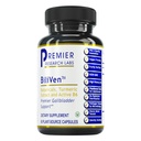 Premier Research Labs BiliVen -Gallbladder & Liver Cleanse Supplement, Gallbladder Support Pills med Artichoke Extract, Milk Thistle, Vitamin B6, Beet Root, Turmeric, Curcumin- 60 Vegetariska kapslar