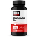 FORCE FACTOR Ashwagandha kosttillskott tillverkade med Premium Vegan Ashwagandha pulver, adaptogener för att stödja stress och kognitiv hälsa, ingen gelatin, icke-GMO, 60 kapslar