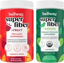 Bellway Super Fiber Powder + Frukt, Raspberry Lemon Super Fiber + Greens
