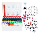LINKTOR Chemistry Molecular Model Kit (444 Pieces), Student eller lärare Set för organisk och oorganisk kemiinlärning, motivera entusiasm för lärande och höja rymdinställning, en Fullerene Set