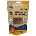 Yogi Super Foods Maca Protein Bars med Cacao för hälsosam energi - Raw, Vegan, Gluten Free, Low Glycemic Superfood Snack Food Bars med växtprotein, Cocoa Powder & Granola - 4 barer