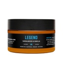 Live Bearded Bearded Butter, 3 fl oz - Tillverkad i USA - All-Natural Leave-in Conditioner och Softener med Shea | Legend Scent - Sandalwood, Vanilla