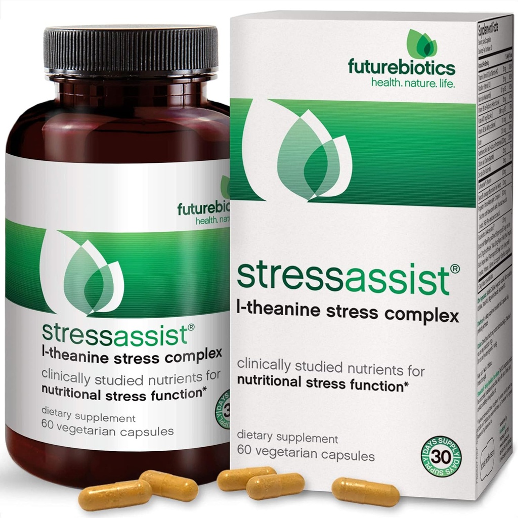 Futurebiotics StressAssist 60 vegetariska kapslar