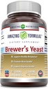 Fantastiska Formler Brewers Yeast 1500mg Per Servering 500 Tabletter Supplement | Icke-GMO | Gluten Free | Made in USA