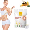KLIFE 60PCS Bee Venom Navel Patches, Bee Venom Lymphatic Drainage Navel Patches, Bee Venom Navel Patches för kvinnor och män (60pcs / 1 väskor)