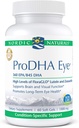 Nordic Naturals ProDHA Eye - Fiskolja, 360 mg EPA, 845 mg DHA, 20 mg FloraGLO Lutein, 4 mg Zeaxanthin, Stöd för neurologisk funktion och långvarig ögonhälsa*, 60 Soft Gels