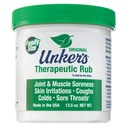 Unkers Therapeutic Rub for Joint Pain, Sore Muscles, Burn Cream eller Calm Your Cough 13.5 uns