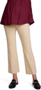 Moderskap Maternity kvinnor Super Stretch Secret Fit över Belly Ankle Straight Leg Graviditet Klä byxor för arbete