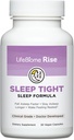 Friska riktningar LifeBiome Rise Sleep Tight med omedelbar och utökad frisättning Melatonin Plus GABA i innovativa mikrobeadlets hjälper dig att gå ner snabbt för djupa, rasande Zzzs