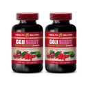 antioxidant multivitamin - GOJI BERRY - NATURAL ANTIOXIDANT COMPLEX - Naturlig resveratrol - antioxidanter tillägg - superfood goji bär, goji bär tillskott, superfood antioxidant, 2B 120Caps