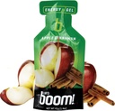 Boom Nutrition - Carb Boom Energy Gel - Fruit-Flavored Energy Gels - Workout Gel - Energy Gel för cykling - Running Gel - Natural Energy Gel - Apple Cinnamon (24 Pack)