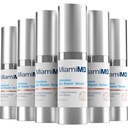Eye Serum (15 ml) Under ögonbehandling för mörka cirklar, Crow's Feet & Eye Bags - Eye Serum för all hudtyp - Anti-Aging Under Eye Cream - minskar ögonpuffiness - För dag & natt tid Användning - 6 PACK