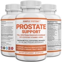 Prostate Supplements for Men, Saw Palmetto Prostate Health Support w/33 Vitaminer & Herbs - Beta Sitosterol Plus B6, Selenium & Zink för Hälsosam Urination Frequency & Flow & Proper Sleep (60 kapslar)