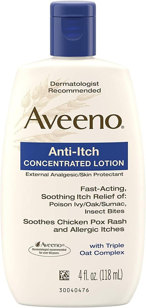 Aveeno Anti-Itch Koncentrerad Lotion - 4 Ounce