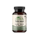 TERRA ORIGIN Healthy Hair, Skin and Nails Supplement | Collagen, Biotin, Horsetail & B-Complex | Stöder håret, hudens elasticitet och nageltillväxt | Vitaminer för kvinnor och män | 60 kapslar