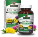 Naturens svar Liver Support | Herbal kombination med mjölk Thistle & Dandelion | Kosher Certified, Vegetarian och Vegan 90 Capsules