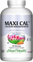 Maxi Health Calcium 1000 mg Tillägg med vitamin D3 (1000 IE) och Magnesium (500 mg) - Ben, tänder och gemensamt stöd för män och kvinnor - 360 kapslar - Maxi Cal