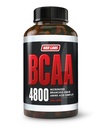 BCAA 4800 | Micronized Branched Chain Amino-syror | Muskelbyggnad och återhämtning | 2 400 per portion | 80 portioner | 240 kapslar