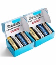 Barebells Protein Bars Variety Pack - 12 Count, Pack of 2 - Protein Snacks med 20 g hög protein - Chocolate Protein Bar med 1g Total Sugars - Perfekt på Go Protein Snack & Breakfast Bars