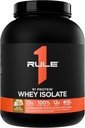Regel 1 R1 Protein Whey Isolate - med 25g Protein & 6g BCAA Exclusively från Isolated & Hydrolyzed källor för träningsåterhämtning (5 pund *, Vanilla Butter Cake)