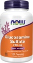 Nu livsmedelstillskott, Glukosaminsulfat 750 mg, med UL Dietary Supplement Certification, 120 Veg Capsules