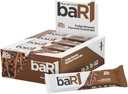Regel 1 baR1 Crunch Bar - On-The-Go Convenient Protein Snack Bars med 20g Premium Protein, naturligt packad med EAAs / BCAAs, Hunger-Filling Fiber (12 greve Box, Fudge Brownie)