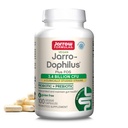 Jarrow Formulas Jarro-Dophilus + FOS - 3,4 miljarder organismer Per Servering - 100 Veggie Caps - Prebiotic & Probiotic - Näringsstöd till fördelaktiga bakterier - Upp till 100 portioner