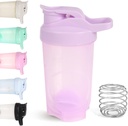 D.Y.A 16oz Shaker Bottle,Leak Proof Sports Shaker Cups för Protein Shakes, Shaker Bottle för Pre Workout och Travel To Go,BPA Free & Easy Clean Protein Shaker Bottle,Purple