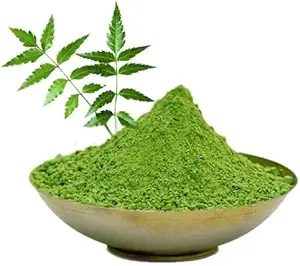 Organisk Neem Leaf Powder - 100% Pure & Natural | Ayurvedic Skin & Hair Care | Acne & Dandruff Remedy | Immunity Booster | från Sri Lanka | 50g Pack (1,7 oz)