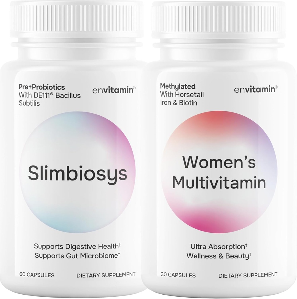 Kvinnors Multivitamin och Slimbiosys Bundle