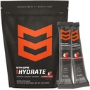 MTN OPS Hydrate Electrolytes Powder Drink Mix, 20 singel serverar on-the-Go Electrolyte Packs med över 1000mg Electrolytes per servering, Strawberry Coconut