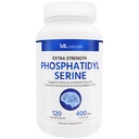 ML Naturals Phosphatidyl Serine 400 mg (hög dos) 120 vegetabiliska kapslar. Stöder Memory & Brain Function, Non-GMO, NSF-Certified & CGMP-Compliant