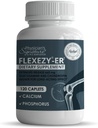 Rawleigh Flexezy-ER: 120 Caplets | 24/7 Joint Support Formula | Glucosamine & Chondroitin Sulfate Blend | Calcium & Phosphorous | 24-timmars utökad frigivning | Gemensam hälsotillskott för män och kvinnor