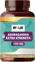 Ashwagandha 1000 MG - 150 kapslar | Kan hjälpa stressavlastning *, energiökning * och immunstöd * | Naturlig, glutenfri