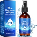 Pure Magnesium Spray Oil, Magnesium Oil för fötter och sömn, lätt att Absorb, 2.02 Fl Oz