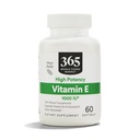 365 av Whole Foods Market, Vitamin E 1000 IE, 60 Count