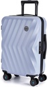 BAGSMART bär på bagage 22x14x9 Airline Godkänd, PC Hardside Suitcase, 20 tum Carryon med Spinnerhjul, Travel Luggage Lightweight Rolling Suitcases för Män Kvinnor (Purple)