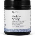 Hälsosam åldrande tilläggspulver, anti-åldrande effekter, innehåller Quercetin, Resveratrol och Nrf2-aktivatorer, antioxidanter Rich Nutrient-Dense, icke-GMO, Vegan (90 Grams (15 portioner)