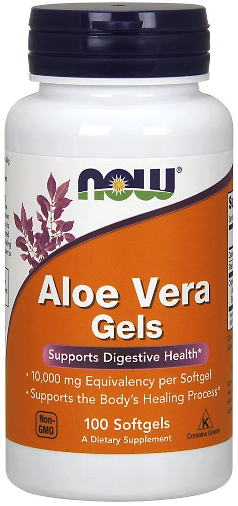 Nu matar Aloe Vera, 100 Softgels