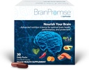 EyePromise BrainPromise Brain Supplement - 30 Softgel Packets, 30-Day Supply - Omfattande Science-Backed Formel med Lutein och Zeaxanthin för att stödja minne, fokus och övergripande hjärnhälsa