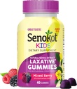 Senokot Kids Mixed Berry Laxative Gummies för ålder 2 +, Senna Extract för Gentle, Overnight Relief från Occasional Constipation, 40 ct