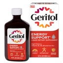 Geritol, flytande vitamin och järntillskott, energistöd, innehåller hög styrka B-vitaminer och järn, njutning, lätt att svälja, inga konstgjorda sötningsmedel, icke-GMO, 12 Oz