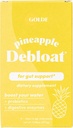 GOLDE Pineapple Debloat - Probiotisk tillskott för naturlig Bloat Relief och varaktig matsmältningsbalans - Vegan, Keto, Low-Sugar - 8 portioner