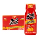 Vitamin Power Shot - Orange smak, Taurine-Free, Sugar-Free, 12 Pack (2.03 fl oz) - Öka energi, fokus och vitalitet med B-vitaminer och L-arginin